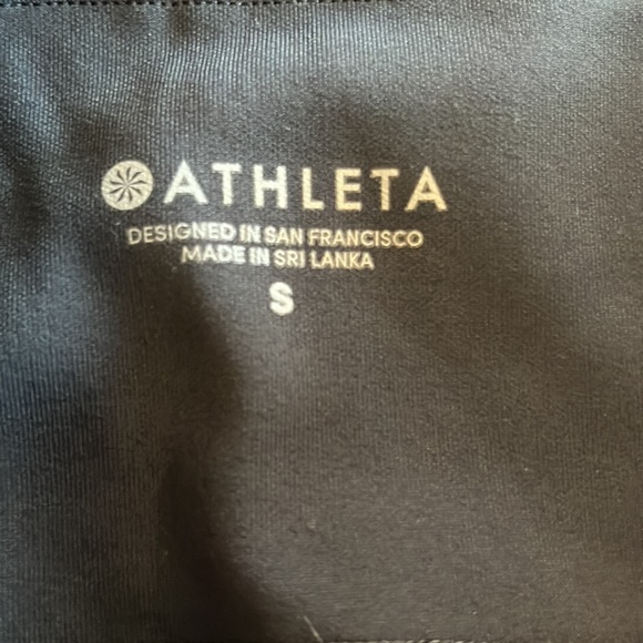 Athleta All In High Rise Capri Black size s - Picture 2 of 5